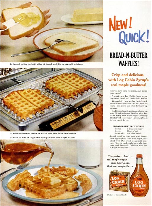 bread and butter waffles