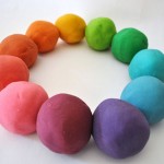circle of play-doh colors