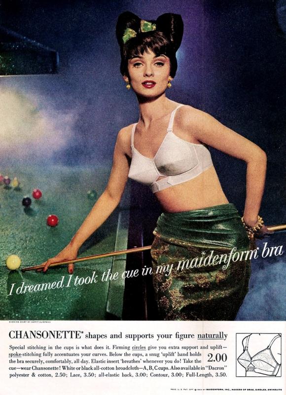 gold country girls: More Vintage Maidenform Ads - You Know - I Dreamed  This and That..