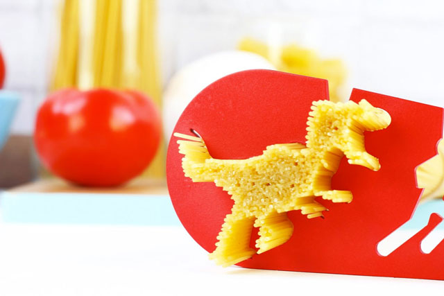 I could eat a T-Rex spaghetti measurer