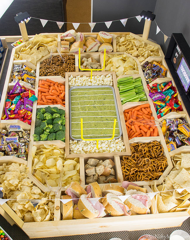 How to Make a Snack Stadium for The Big Game