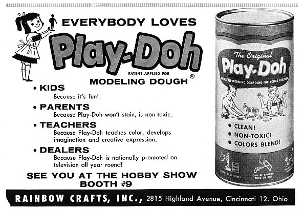 play doh ad vintage