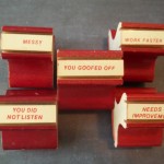 rubber stamps