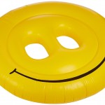 smiley face pool raft