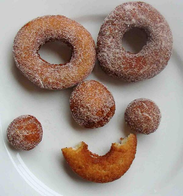 smiling donuts