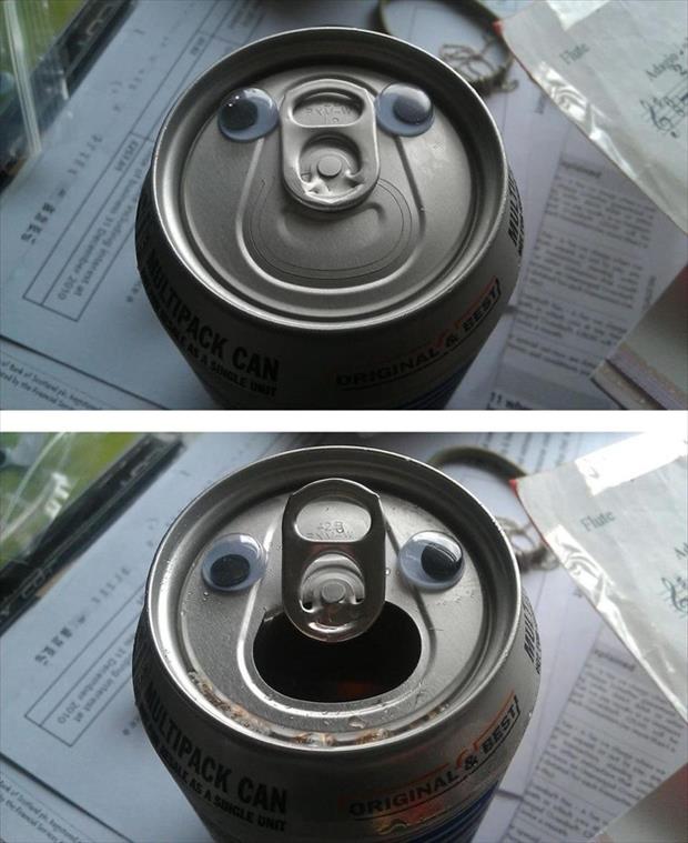 soda cans
