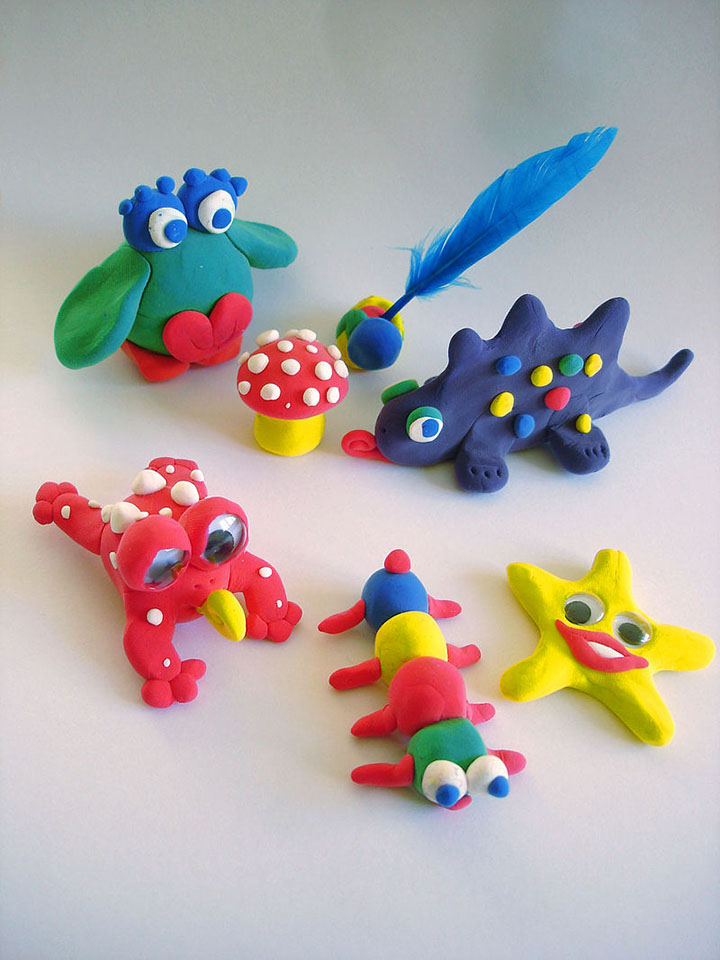 stuff made of play-doh