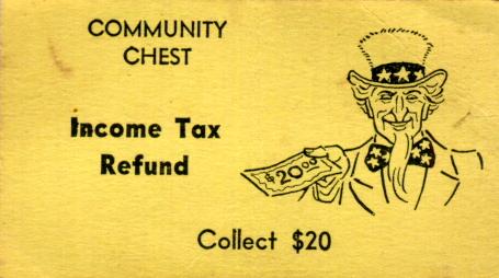 tax refund monopoly