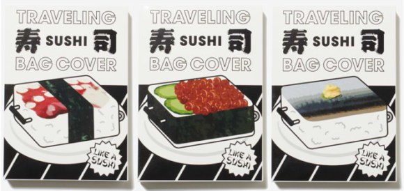 Sushi Suitcase Cover