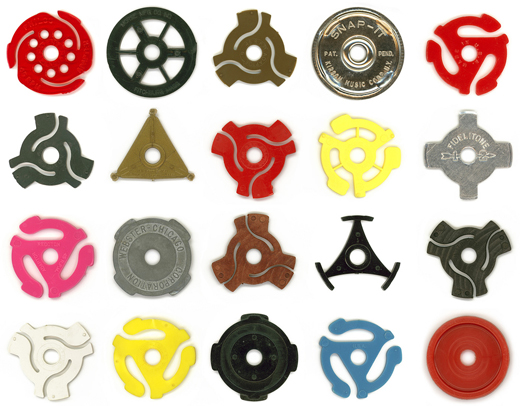 45 RPM adapters
