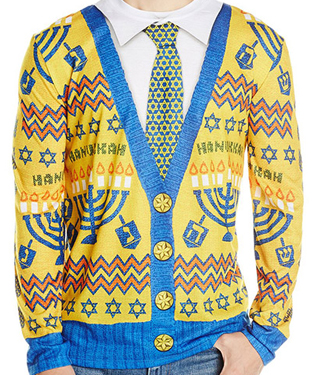 ugly-Hanukkah-sweater-cardigan-Faux-Real