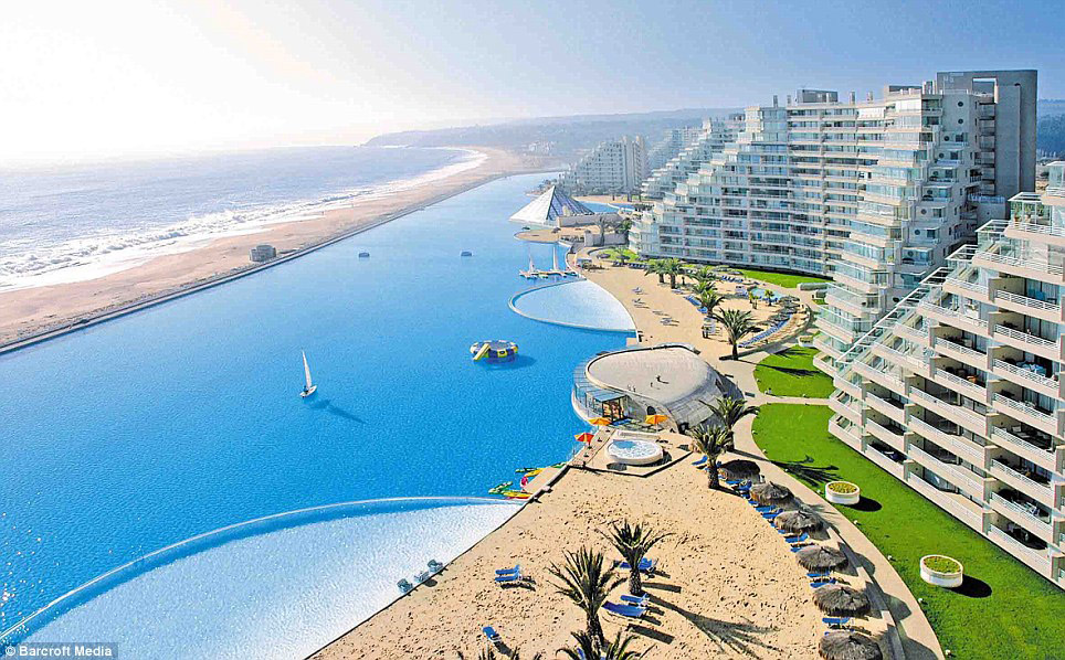 worlds largest pool #1 computer generated image